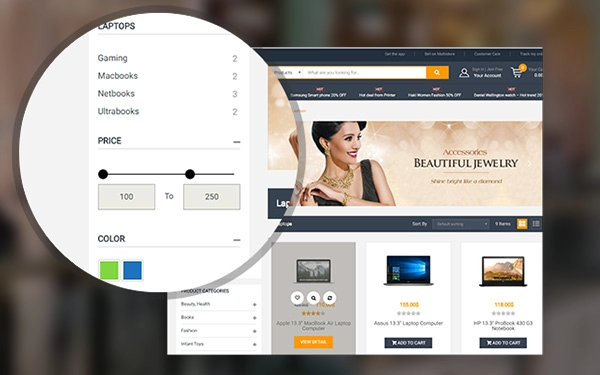 WooCommerce Ajax Search