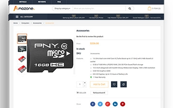 Product Detail Pages